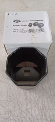 AMERICAN FORGE &AMP; FOUNDRY INC NEW - AXLE NUT SOCKET, 3-13/16'' , 8 POINT 18527