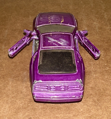 Hot Wheels 1989 Nissan 300 ZX Purple UH Wheels Doors Open 1:64