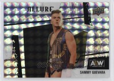 2022 Upper Deck Allure AEW Horizontal White Diamond 5/50 Sammy Guevara #108