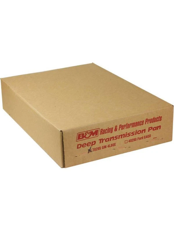 B&M Transmission Pan Deep Aluminum Natural GM 4L80E (70295) - Image 3 of 4