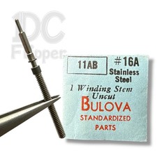 Bulova 11AB WINDING STEM 16A 200/1360F 18.0, Tap 8 AS 1200 Fits Multiple, Read 