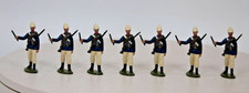 BRITAINS RE PAINTED WWI BRITISH INDIAN SIKH REGIMENT MARCHING Lot of 7