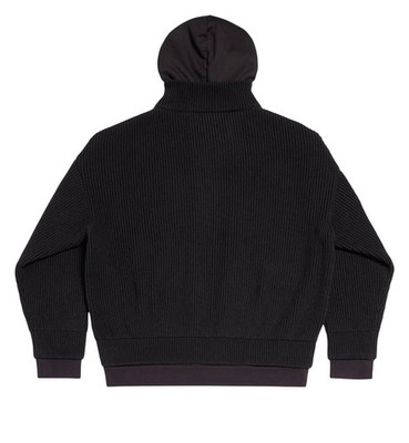 Balenciaga Unity Sports Icon Layered Zip-Up Hoodie Oversized | eBay