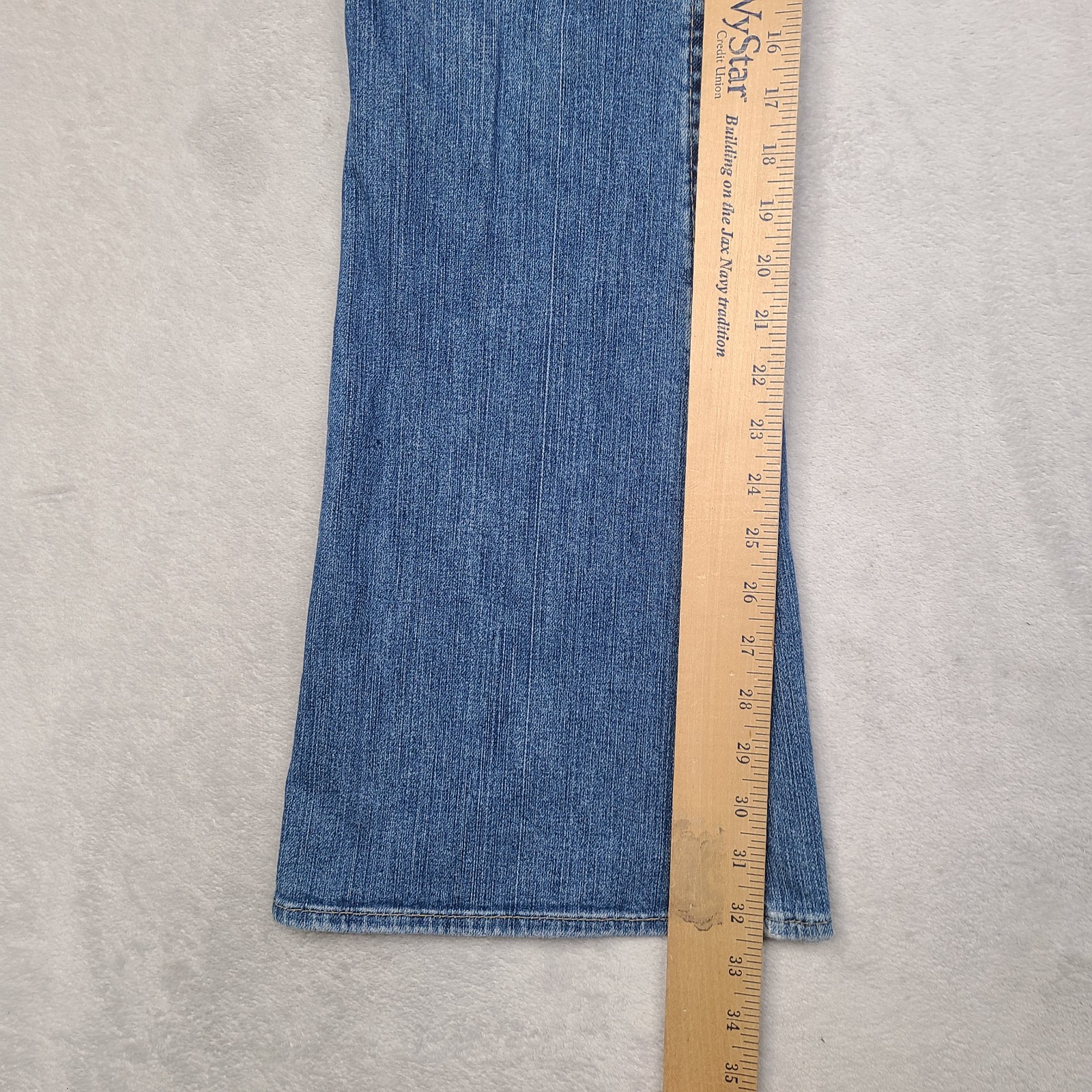 Vintage True Religion Womens Flare Leg Tony Jeans Size 31 (32x32) 90s USA Made thumbnail 8