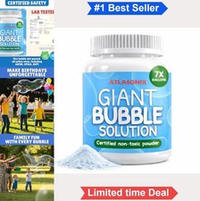 Bubble Solution Mix Powder Makes 7 Gallons 896 Oz Giant Bubbles For Kids