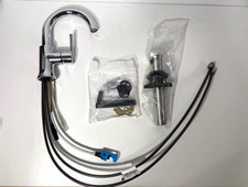 Delta Trinsic Single Hole Bathroom Faucet w/Drain in Chrome 559HA-DST