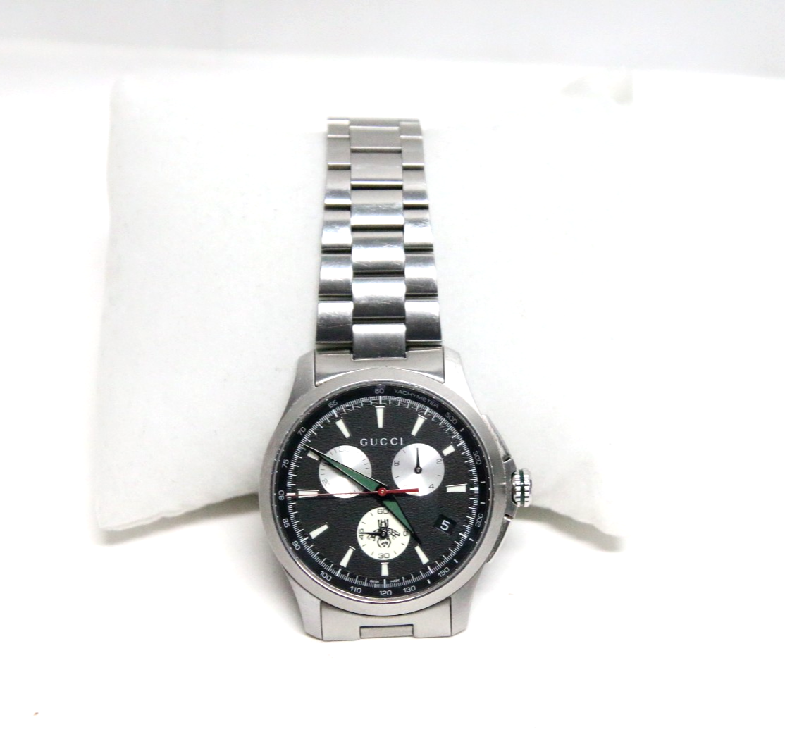 GUCCI G timeless 126.2/YA126274 Chronograph Date Quartz Men's