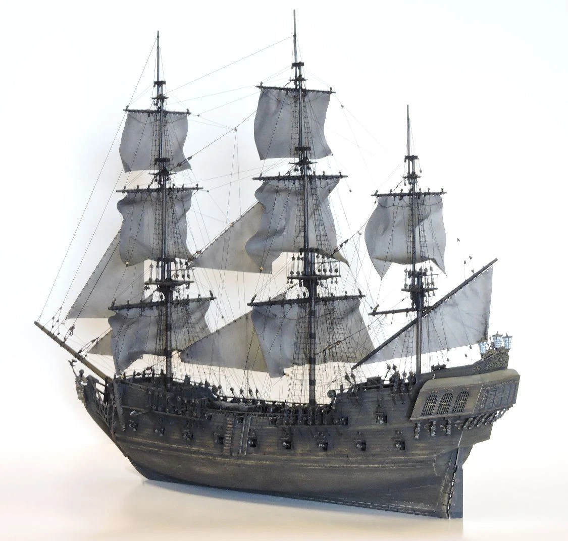 Rete Nera Per Modellini Navi &ndash; 70mm X 680mm &ndash; Mantua Models