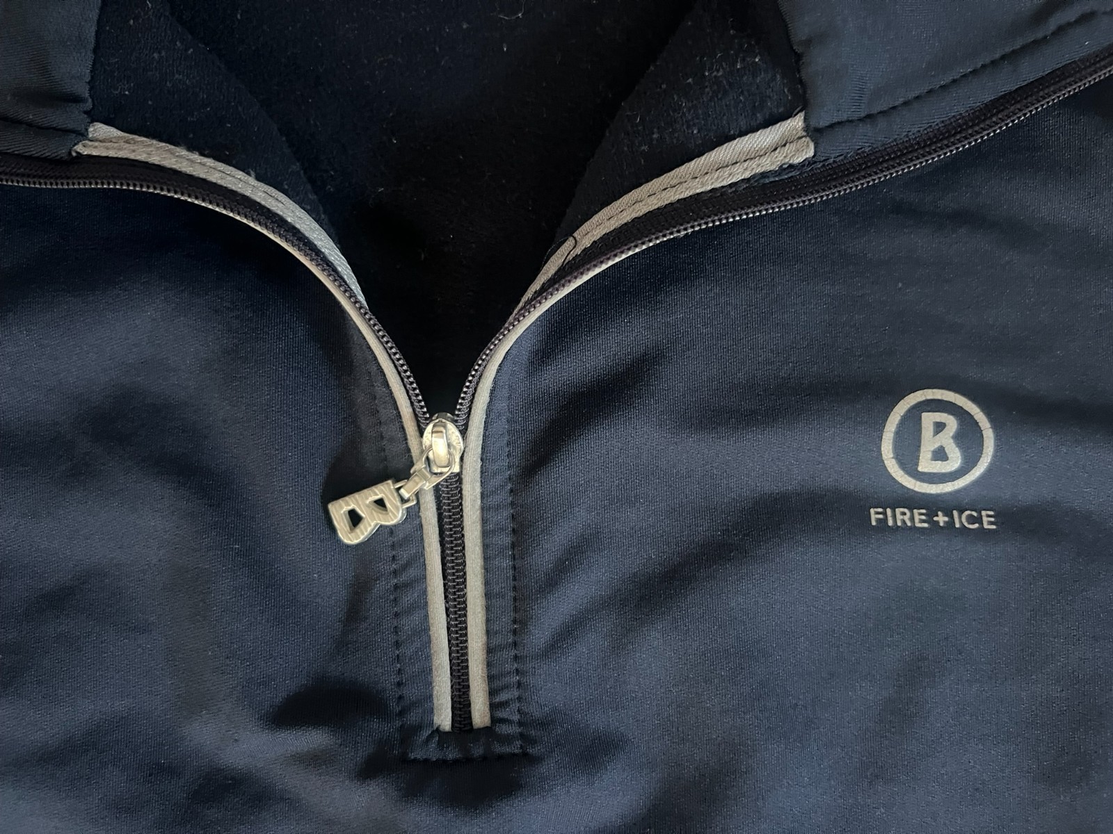 Bogner Fire + Ice 1st Base Layer Pullover Blue 1/… - image 3