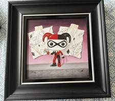 Hi Puddin by Nigel Humphries. 168/295 Painting of Harley Quinn Based On Funko DC