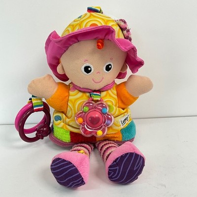 Baby Spielzeug sensorische interaktive Rasseln Crinkles Lamaze Puppe My Friend Emily 0-24 m