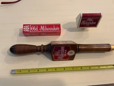 3 Old Milwaukee beer tap knobs handles K@@L