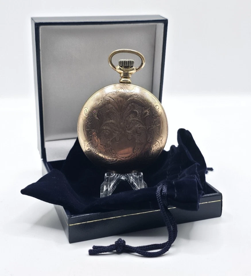 1902 Hampden Pocket Watch North American Railway - RR Grade, Runs Well - Image 2 of 4