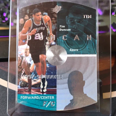 Upper Deck 1997-98 SPx Tim Duncan San Antonio Spurs Rookie Insert #37 - Bild 1 von 2