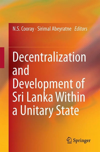 N. S. Cooray (U. A.) | Decentralization And Development Of Sri Lanka Within A...-image