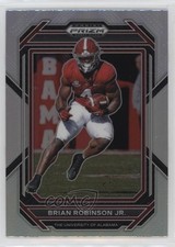 2023 Panini Prizm Draft Picks Silver Prizm Brian Robinson Jr #12 15ej