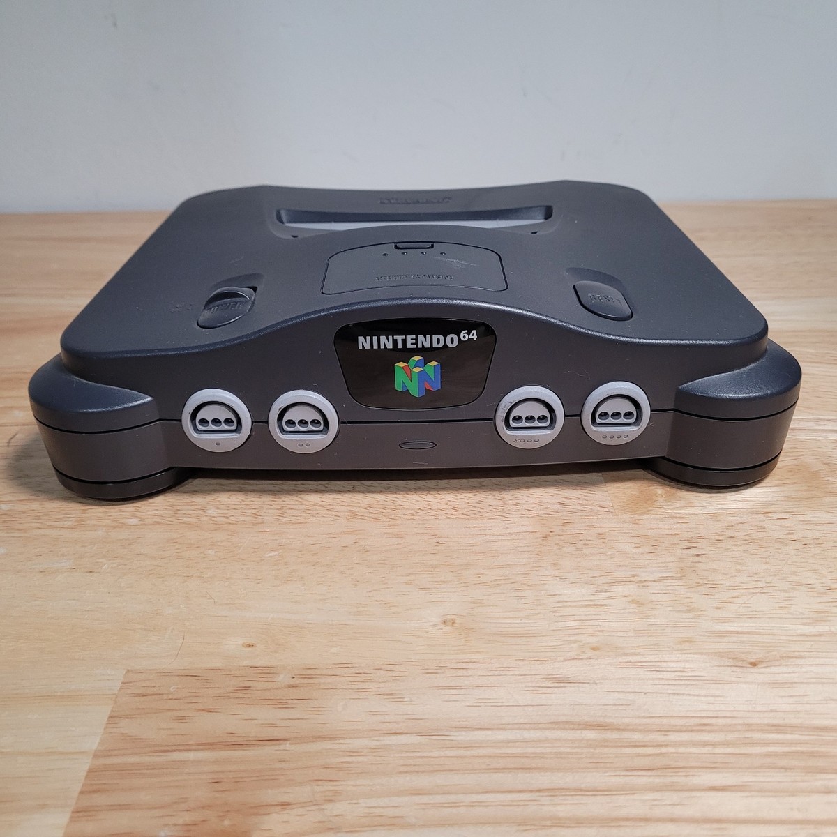 Nintendo 64 N64 Console Black Complete with Wires & Memory Card