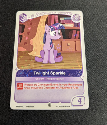 My Little Pony Card Game **SET 2** BP02 DISCORD SINGLES Shop - Kayou English