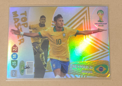 Panini Adrenalin XL WM 2014   NEYMAR JR.   Top Master   Excellent (EX)