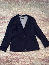 J.Crew merino wool navy blue blazer 6