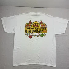 Vintage Cinco De Mayo Moes T Shirt Adult Large Promo Tee Food Snack Y2K 90s 