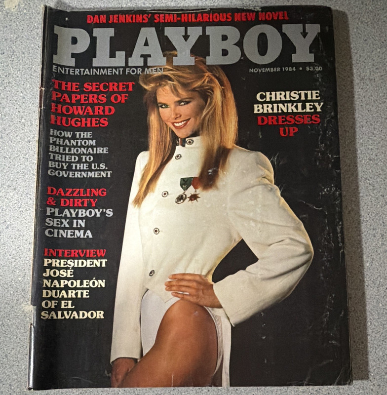 Playboy Magazine November 1984 Illustrated (Christie Brinkley)
