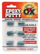 6Pcs 5g Epoxy Putty Waterproof Mouldable Multi-Purpose Repair Pellets