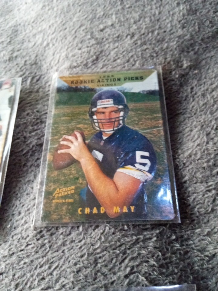 1995 Action Packed Rookies & Stars - Chad May #87 (RC)