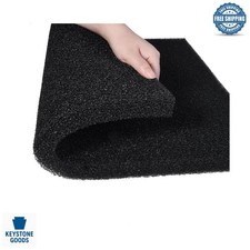 Aquarium Sponge Filter Pad - 20x20x1 inch, Reusable Foam Media for Fish Tanks