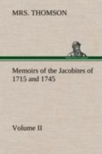 Thomson | Memoirs of the Jacobites of 1715 an...