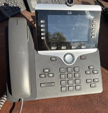 Used Cisco CP-8845-K9=V08 IP Video Phone