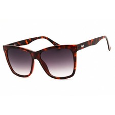 FILA Unisex Sunglasses Brown Injected Propionate Full Rim Frame SFI547 560722