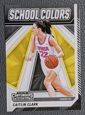 2024 Panini Caitlin Clark Collection🏀School Colors Caitlin Clark #SC4⚡