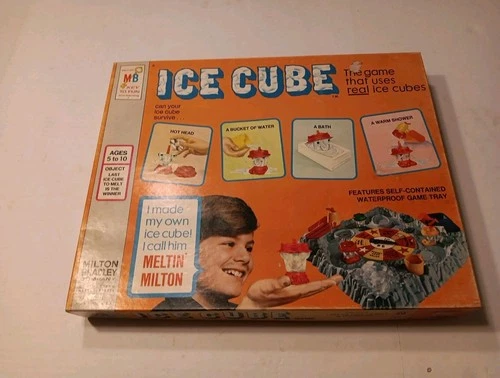 Vintage 1972, Milton Bradley, Ice Cube Game, 100 %Complete, Great Box/No Splits