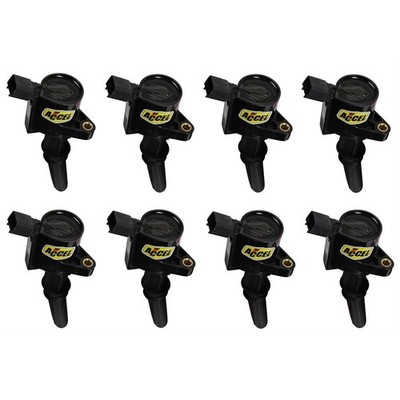 ACCEL SuperCoil Black Ignition Coil for 98-08 Ford Mod 2-Valve 4.6 5.4 6.8L 8-Pc