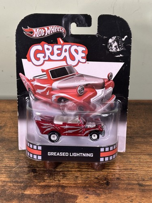 #ad Hot Wheels Greased Lightning 1 64 NOS NIP Grease Movie Car $39.99
