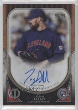 2020 Topps Tribute League Inauguration Auto /99 Logan Allen #LA-LA Auto 1p5
