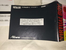VIRTUAL BOWLING Virtual Boy Nintendo Japan Import Free shipping FedEx DHL