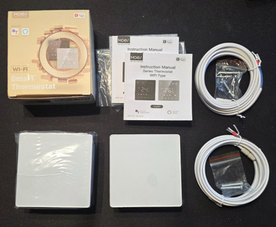 2 x MOES WIFI Smart S01 Thermostat -WLAN-  Alexa/Google Home,Smart Life/Tuya App
