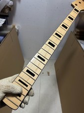 4 string Gloss Maple Electric Bass guitar neck 20 Fret 34" Maple Inlay Nut:42mm