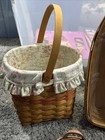 Vintage Longaberger Lot of 5 Storage Baskets from 1995, 1996, 1997, 1998, 2001 — photo 10