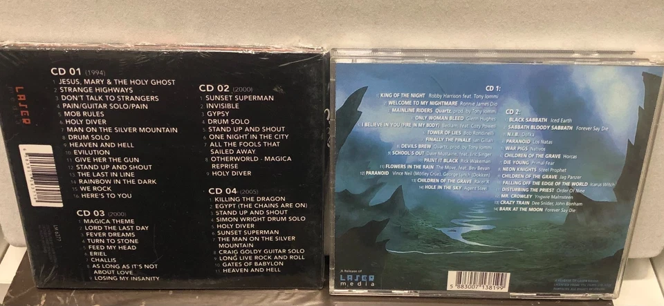 BLACK SABBATH Journey through 2CD and D!0 L!V3 B0X 4 CD total of 6 CDs - Image 3 of 3