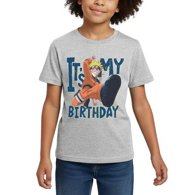 Naruto It's My Birthday Geburtstags-Design Kinder T-Shirt - Bild 1 von 4