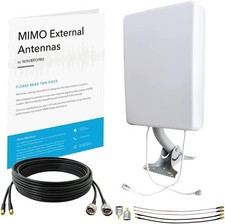 MIMO 2x2 Panel Antenna Kit  4G LTE  5G Hotspots  Routers