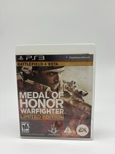 Medal of Honor Warfighter Limited Edition PS3 CIB Tested