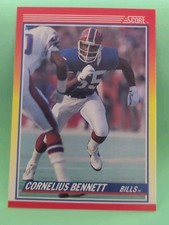 1990 Score - Cornelius Bennett #256 - Buffalo Bills