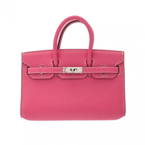 Hermes Birkin 729426 Handbag Epsom Leather Silver #WB221