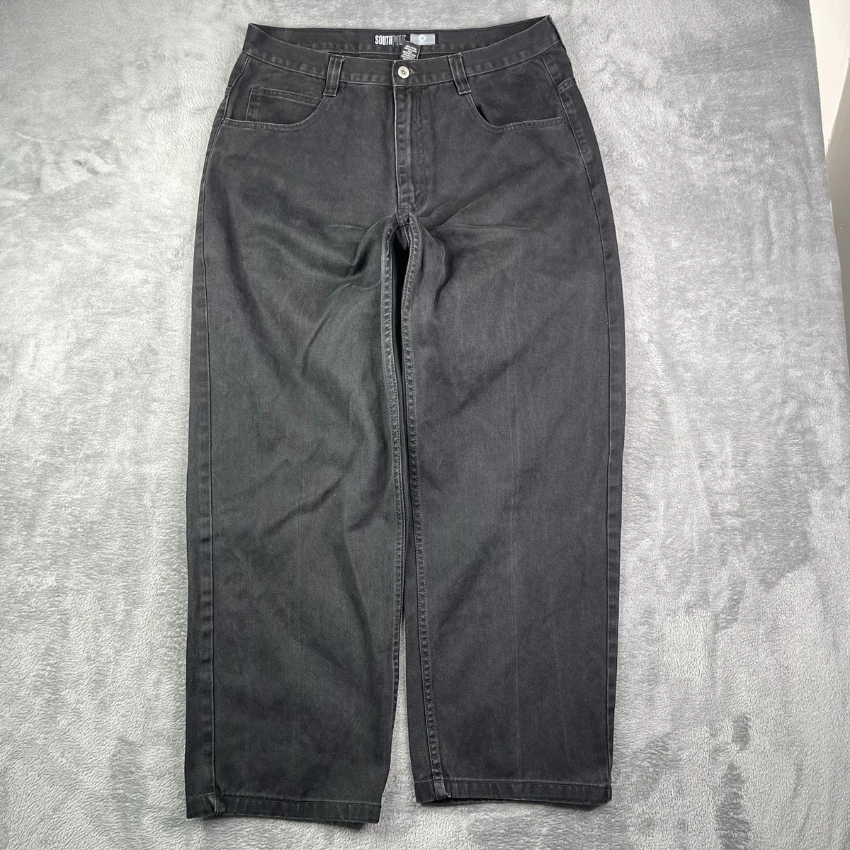 SOUTH POLE ダークグレー デニムパンツ 36サイズ Southpole Regular 36 Size Jeans for Men for sale - eBay