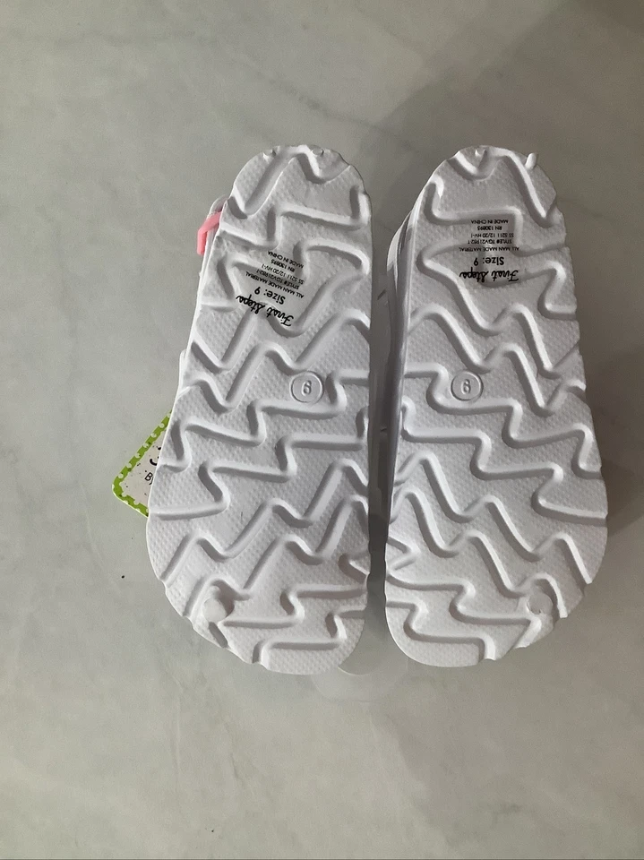 First Steps by Stepping Stones First Walker Sandalias con Correa al Tobillo para Niña Zapatos Talla 9 Foto 3 de 4