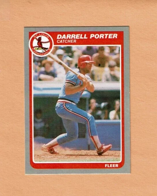 Darrell Porter trading card